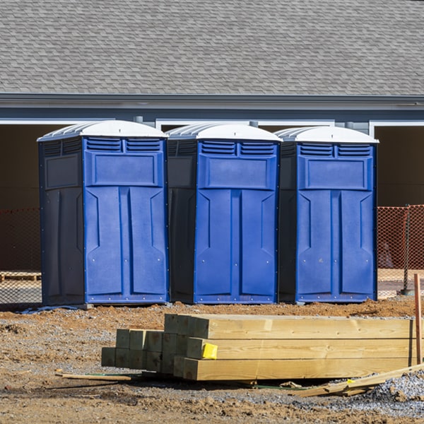 what is the maximum capacity for a single portable restroom in Eagle Lake Wisconsin